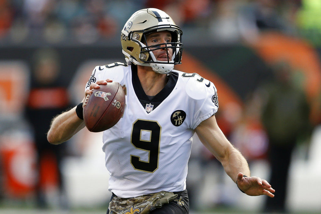 Saints Brees Accuracy Football
